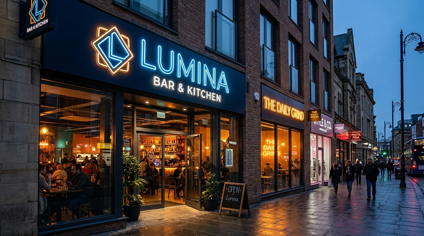 Neon Signs for Business UK | Custom LED Business Signs